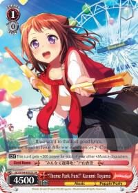 "Theme Park Fun! "Kasumi Toyama" (SR), BanG Dream! Girls Band Party! BD/W54-E055S SR