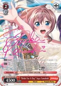 "Bride For A Day" Saya Yamabuki (B) (SP), BanG Dream! Girls Band Party! BD/W54-E057SPb SP