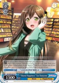 "Shared Happiness" Tae Hanazono, BanG Dream! Girls Band Party! BD/W54-E071 R