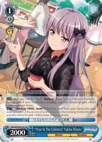 "Four In The Cafeteria" Yukina Minato (SR), BanG Dream! Girls Band Party! BD/W54-E072S SR