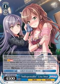 "Indispensable" Lisa Imai, BanG Dream! Girls Band Party! BD/W54-E073 R