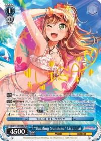 "Dazzling Sunshine" Lisa Imai (A) (SPM), BanG Dream! Girls Band Party! BD/W54-E086SPMa SPM