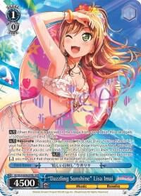 "Dazzling Sunshine" Lisa Imai (B) (SPM), BanG Dream! Girls Band Party! BD/W54-E086SPMb SPM