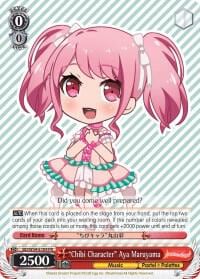 "Chibi Character" Aya Maruyama, BanG Dream! Girls Band Party! BD/W54-E104 PR