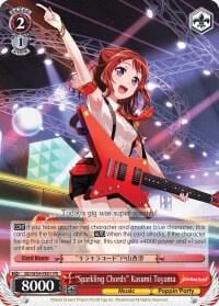 "Sparkling Chords" Kasumi Toyama, BanG Dream! Girls Band Party! BD/W54-PE01 PR