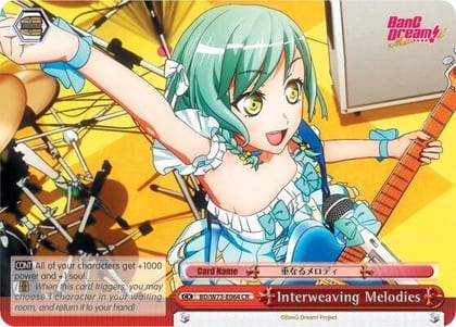 Interweaving Melodies, BanG Dream! Vol.2 BD/W73-E064 CR