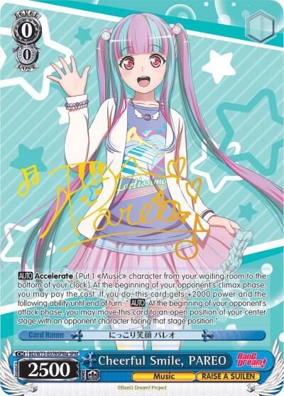 Cheerful Smile, PAREO (SPM) (A), BanG Dream! Vol.2 BD/W73-E078SPMa SPM