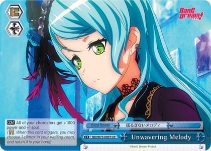 Unwavering Melody, BanG Dream! Vol.2 BD/W73-E097 CR