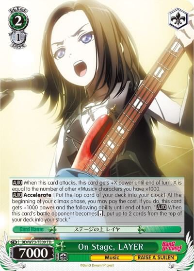 On Stage, LAYER, BanG Dream! Vol.2 BD/W73-TE09 TD