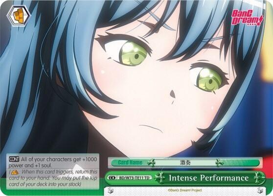 Intense Performance, BanG Dream! Vol.2 BD/W73-TE11 TD
