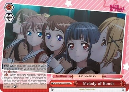 Melody of Bonds, BanG Dream! Vol.2 BD/W73-E063 CC