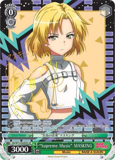"Supreme Music" MASKING (SP) (A), BanG Dream! Vol.2 BD/W73-E024SPa SP