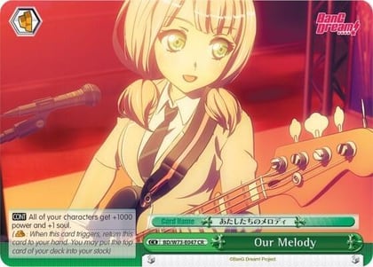 Our Melody, BanG Dream! Vol.2 BD/W73-E047 CR