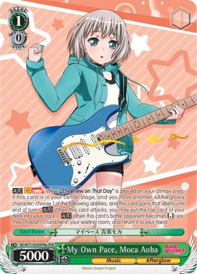 My Own Pace, Moca Aoba (SPM) (A), BanG Dream! Vol.2 BD/W73-E030SPMa