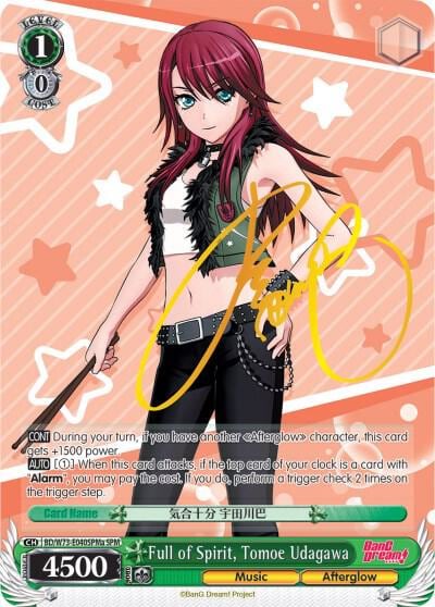 Full of Spirit, Tomoe Udagawa (SPM) (A), BanG Dream! Vol.2 BD/W73-E040SPMa