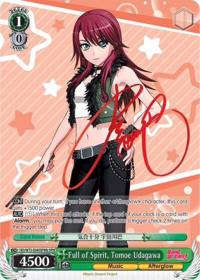 Full of Spirit, Tomoe Udagawa (SPM) (B), BanG Dream! Vol.2 BD/W73-E040SPMb