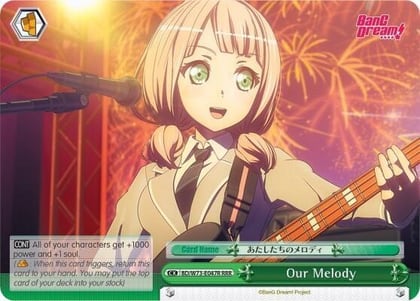 Our Melody (RRR), BanG Dream! Vol.2 BD/W73-E047R