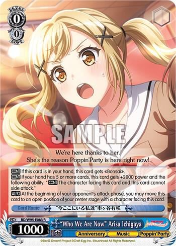 "Who We Are Now" Arisa Ichigaya, BanG Dream! Girls Band Party! 5th Anniversary BD/W95-E083 R