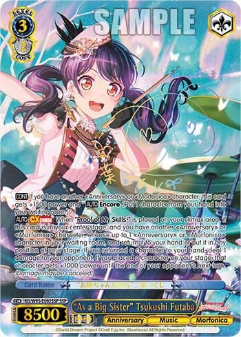 "As a Big Sister" Tsukushi Futaba (SSP), BanG Dream! Girls Band Party! 5th Anniversary BD/W95-E092SSP SSP