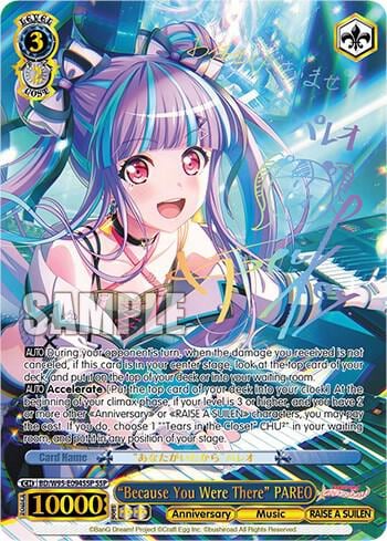 "Because You Were There" PAREO (SSP), BanG Dream! Girls Band Party! 5th Anniversary BD/W95-E094SSP SSP