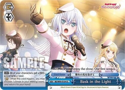 Bask in the Light, BanG Dream! Girls Band Party! 5th Anniversary BD/W95-E124 CC