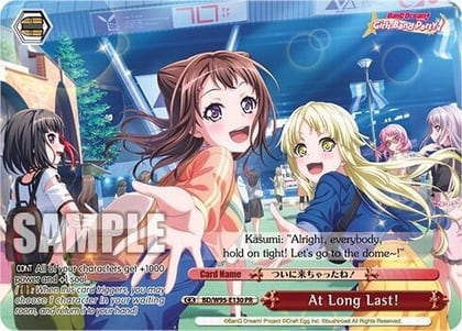 At Long Last! (PR), BanG Dream! Girls Band Party! 5th Anniversary BD/W95-E130 PR