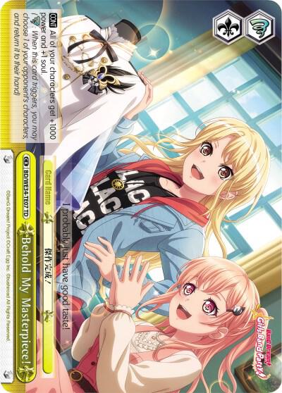Behold My Masterpiece!, Morfonica x RAISE A SUILEN BD/WE34-TE07 TD