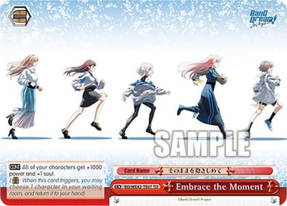 Embrace the Moment, BanG Dream! Girls Band Party! Countdown Collection Premium Booster BD/WE42-TE07 TD