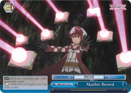 Akashic Record, BOFURI: I Don't Want to Get Hurt, so I'll Max Out My Defense BFR/S78-E110 CC