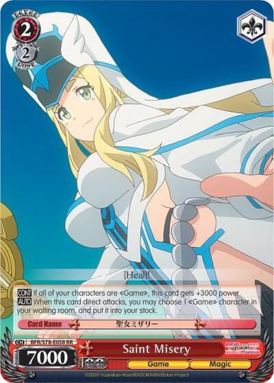 Saint Misery, BOFURI: I Don't Want to Get Hurt, so I'll Max Out My Defense BFR/S78-E058 RR