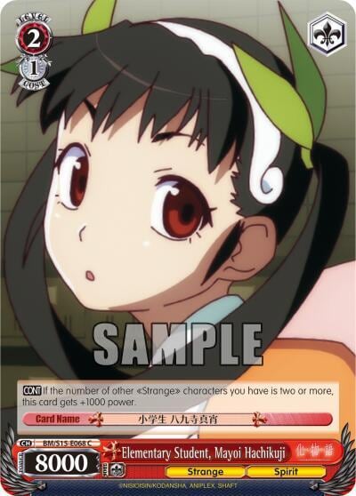 Elementary Student, Mayoi Hachikuji, BAKEMONOGATARI BM/S15-E068 C