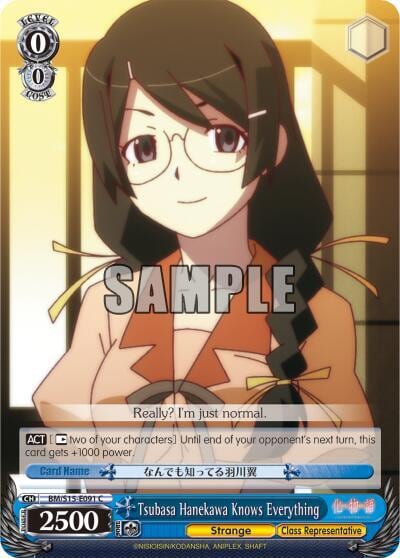Tsubasa Hanekawa Knows Everything, BAKEMONOGATARI BM/S15-E091 C
