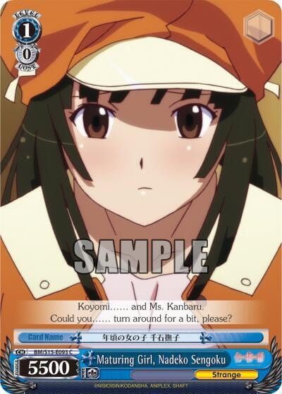 Maturing Girl, Nadeko Sengoku, BAKEMONOGATARI BM/S15-E093 C