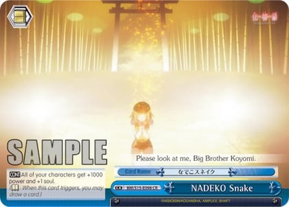 NADEKO Snake, BAKEMONOGATARI BM/S15-E098 CR