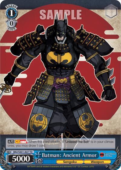 Batman: Ancient Armor (Demo Deck Exclusive), Batman Ninja BNJ/SX01-A07 TD