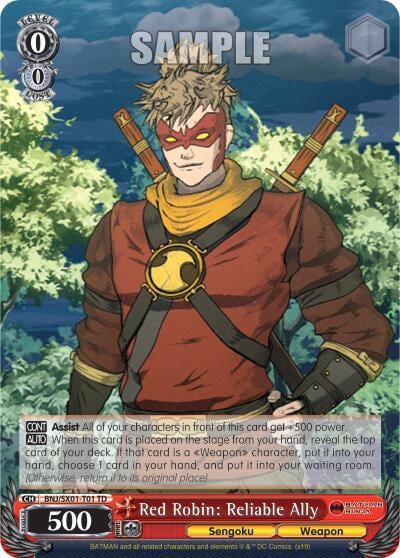 Red Robin: Reliable Ally, Batman Ninja BNJ/SX01-T01 TD