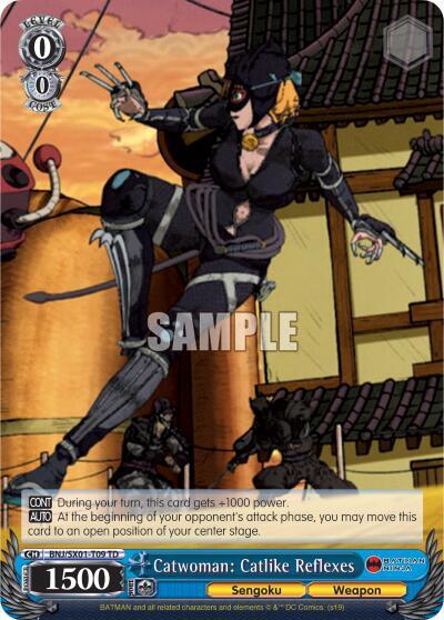 Catwoman: Catlike Reflexes, Batman Ninja BNJ/SX01-T09 TD