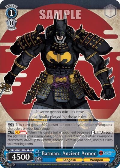 Batman: Ancient Armor, Batman Ninja BNJ/SX01-T11 TD