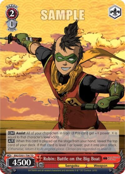 Robin: Battle on the Big Boat, Batman Ninja BNJ/SX01-T06 TD