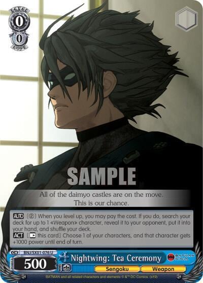 Nightwing: Tea Ceremony, Batman Ninja BNJ/SX01-076 U
