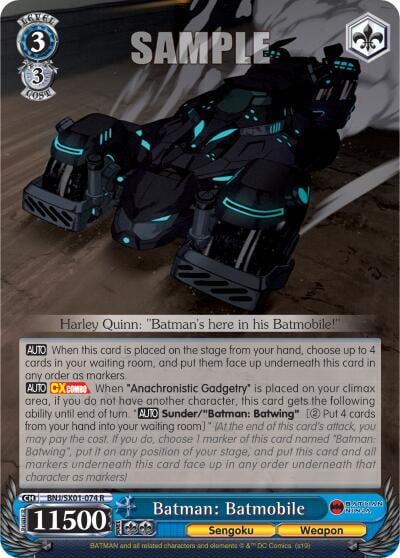 Batman: Batmobile, Batman Ninja BNJ/SX01-074 R