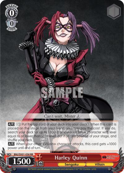 Harley Quinn, Batman Ninja BNJ/SX01-036 RR
