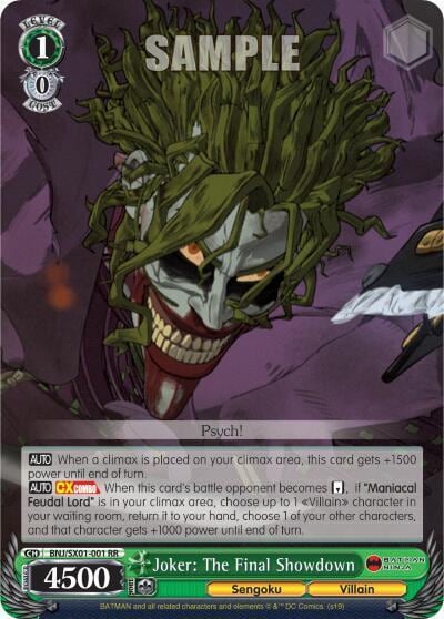 Joker: The Final Showdown, Batman Ninja BNJ/SX01-001 RR