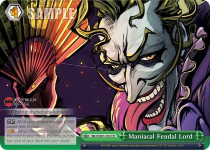 Maniacal Feudal Lord, Batman Ninja BNJ/SX01-032 CR
