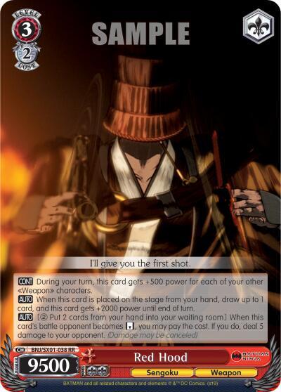 Red Hood, Batman Ninja BNJ/SX01-038 RR