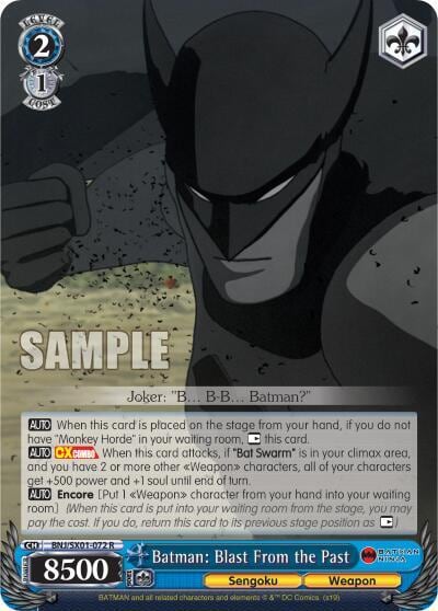 Batman: Blast From the Past, Batman Ninja BNJ/SX01-072 R