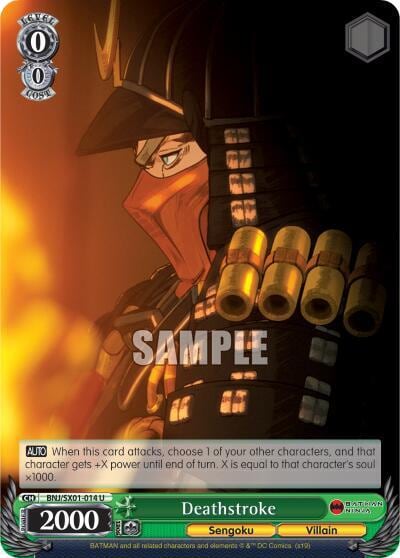 Deathstroke, Batman Ninja BNJ/SX01-014 U