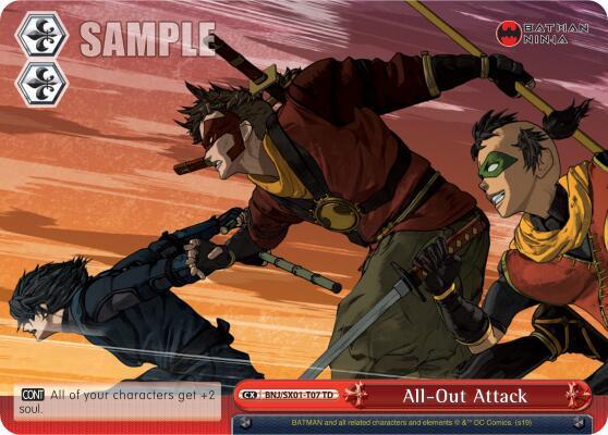 All-Out Attack, Batman Ninja BNJ/SX01-T07 TD