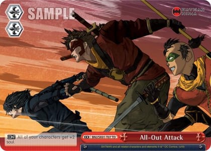 All-Out Attack, Batman Ninja BNJ/SX01-T07 TD