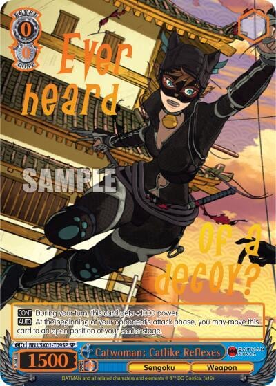 Catwoman: Catlike Reflexes (SP), Batman Ninja BNJ/SX01-T09SP SP